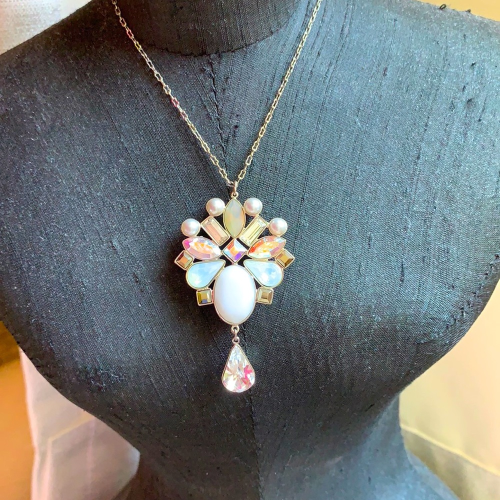 Iridescent Swarovski Necklace